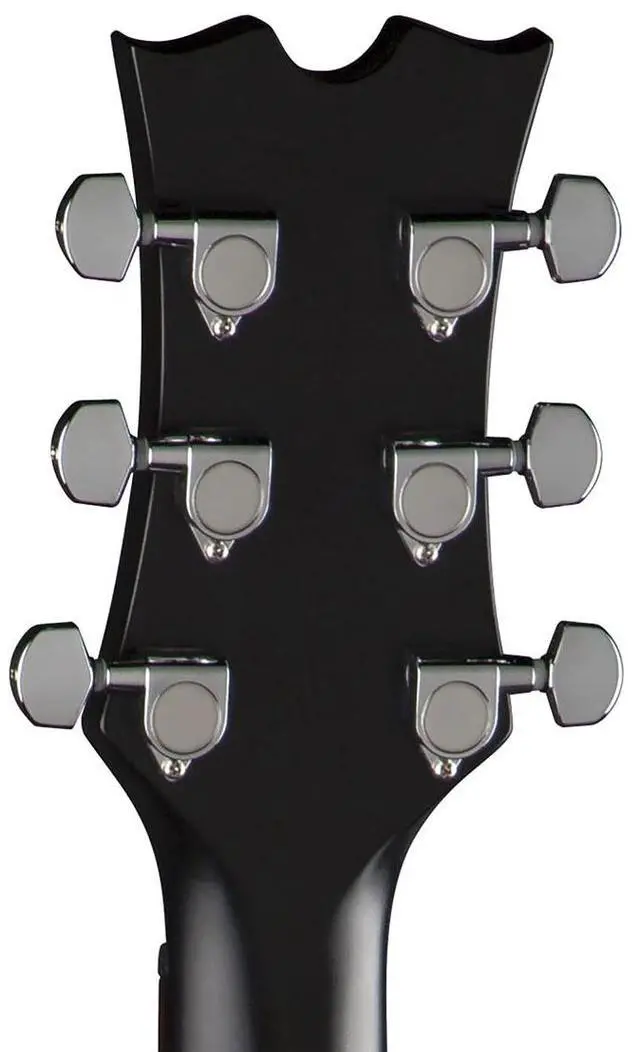 Alt view image 5 of 5 - Dean Guitars Flight Mahogany Travel Acoustic Guitar with Gigbag, Rosewood Fretboard, Black Satin