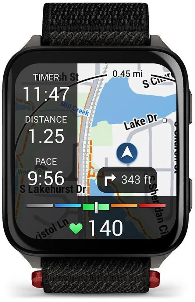 Alt view image 15 of 18 - Garmin® Venu® X1, Thin and Lightweight GPS Smartwatch, AMOLED Display, Advanced Health and Fitness Features, Black with Slate Titanium Caseback and Black ComfortFit Nylon Band