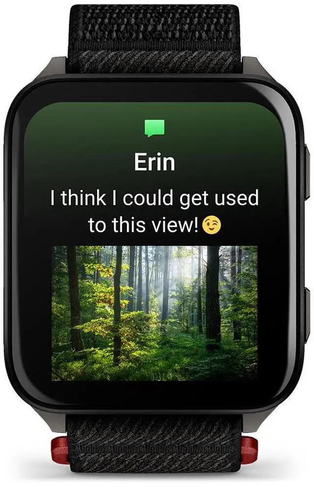 Alt view image 13 of 18 - Garmin® Venu® X1, Thin and Lightweight GPS Smartwatch, AMOLED Display, Advanced Health and Fitness Features, Black with Slate Titanium Caseback and Black ComfortFit Nylon Band