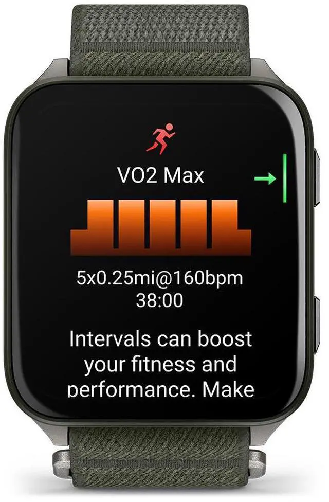 Alt view image 14 of 17 - Garmin® Venu® X1, Thin and Lightweight GPS Smartwatch, AMOLED Display, Advanced Health and Fitness Features, Moss with Titanium Caseback and Moss ComfortFit Nylon Band