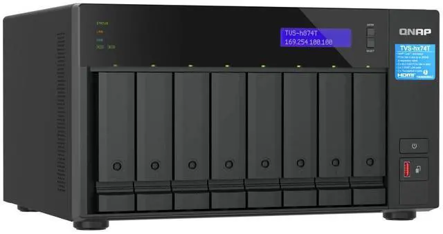 Alt view image 3 of 7 - QNAP TVS-h874T-i7-32G NAS Storage System TVSH874TI732GUS