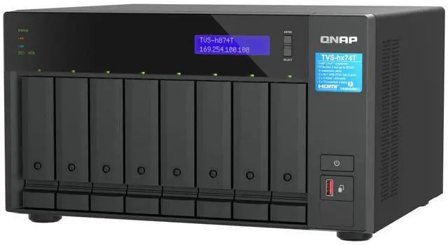 Alt view image 5 of 7 - QNAP TVS-h874T-i7-32G NAS Storage System TVSH874TI732GUS