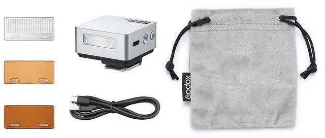 Alt view image 3 of 7 - Flashpoint iT20 TTL Portable iFlash for Fujifilm (Silver) #IT20 F SILVER