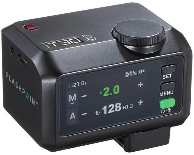 Main image of Flashpoint iT30Pro R2 TTL Portable iFlash for Canon (Black) #FP-LF-IT30P-BC