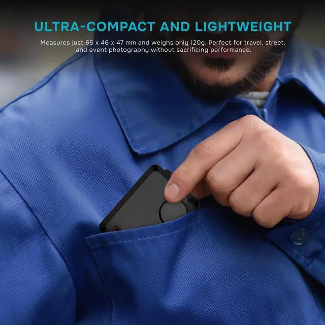 Alt view image 5 of 7 - Flashpoint iT30Pro R2 TTL Portable iFlash for Fujifilm (Black) #FP-LF-IT30P-BF