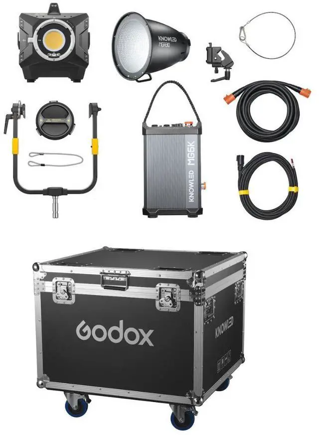 Alt view image 2 of 6 - Godox KNOWLED MG6K Bi-Color LED Video Light