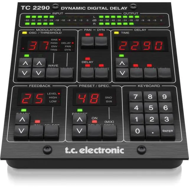 Alt view image 6 of 7 - TC Electronic TC2290-DT Dynamic Delay Desktop Controller #0815-AAK86-001