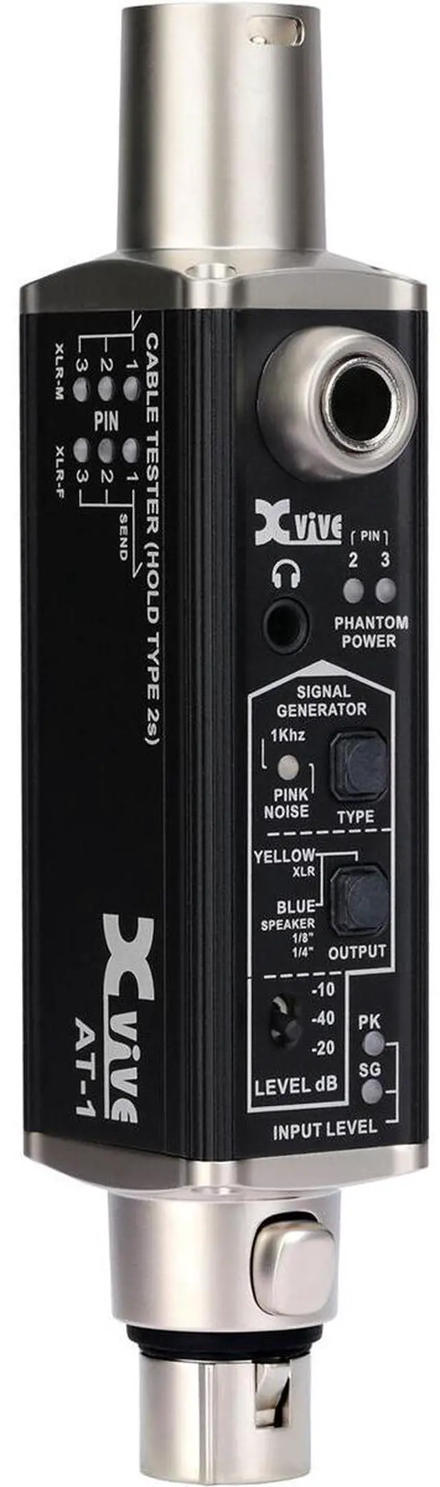 Main image of XVIVE AT-1 XLR and 1/4" Portable Audio Cable Tester