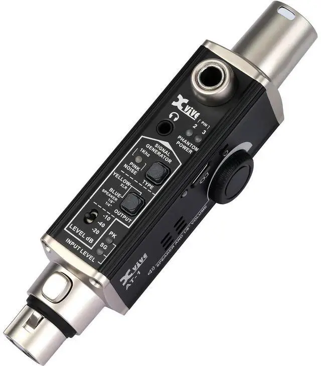 Alt view image 4 of 7 - XVIVE AT-1 XLR and 1/4" Portable Audio Cable Tester