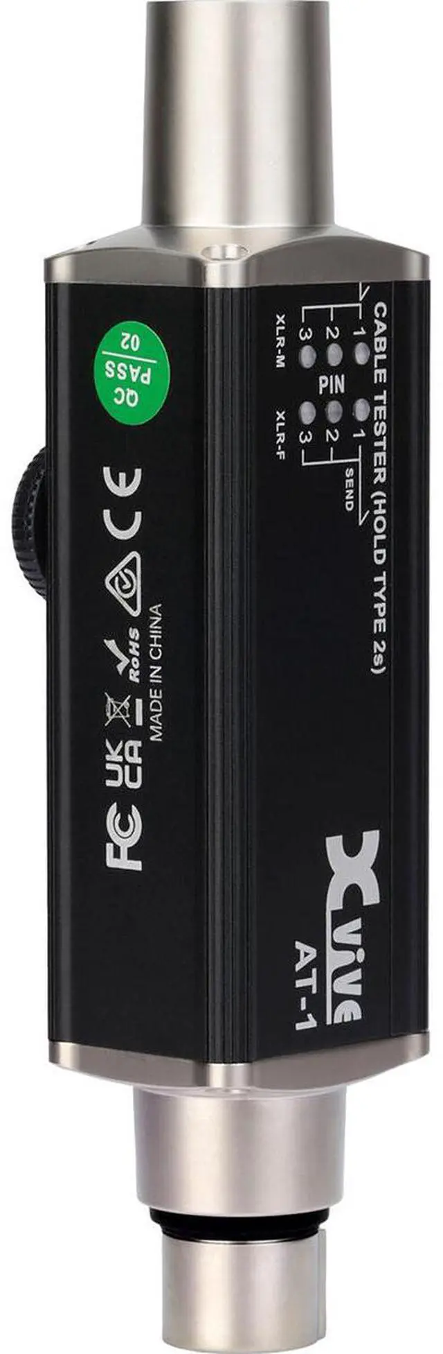 Alt view image 7 of 7 - XVIVE AT-1 XLR and 1/4" Portable Audio Cable Tester