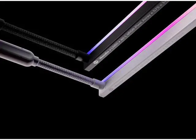 Alt view image 3 of 5 - HYTE LN70 Noodle 2nd Gen ARGB LED Light Strip w/NP50 Controller for Y70 PC,White