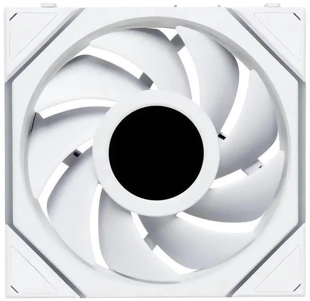 Alt view image 12 of 14 - Lian Li UNI Fan TL LCD 120 Wireless - Triple Pack - 2.4 GHz Wireless Controller Included - Daisy Chain & Infinity Mirror Design - LCD Display - Controller requesd for use. - White (12TLLCD1W3W)