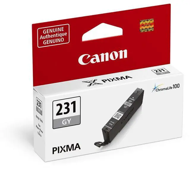 Alt view image 2 of 2 - Canon Canon CLI-231 Ink Cartridge, Gray