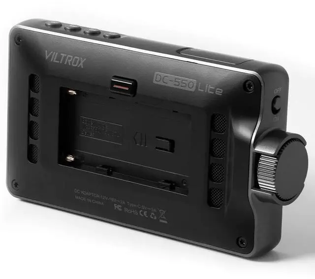 Alt view image 2 of 4 - Viltrox DC-550 Lite 5.5" Full HD Portable Monitor, Supports 4K HDMI, 400 Nits