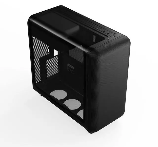 Alt view image 2 of 7 - HYTE X50 Modern Performance ATX Mid-Tower PC Gaming Case - Pitch Black