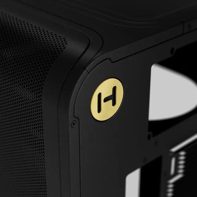 Alt view image 7 of 7 - HYTE X50 Modern Performance ATX Mid-Tower PC Gaming Case - Pitch Black