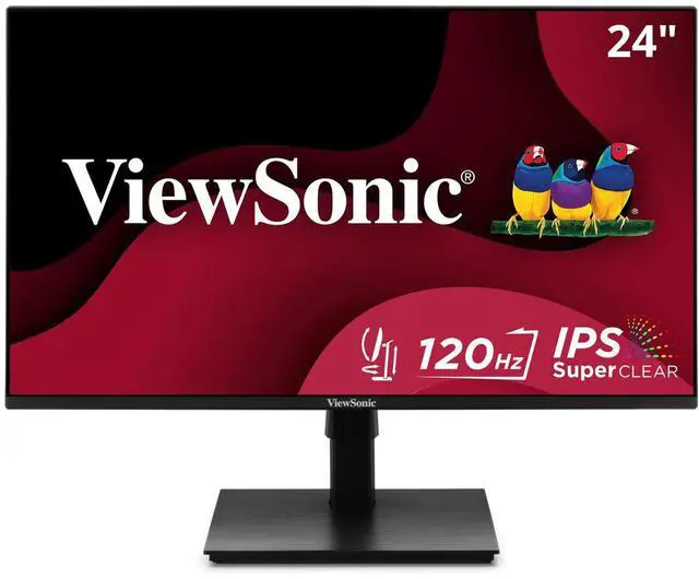 Alt view image 15 of 20 - ViewSonic VA2448-MH 24 Inch Full HD 1080p IPS Monitor with 120Hz, Variable Refresh Rate, Eye Care, HDMI, and VGA Inputs for Home and Office