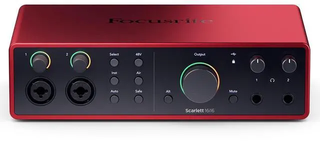 Alt view image 3 of 5 - Focusrite Scarlett 16i16 4th Gen USB Audio Interface with Software Suite