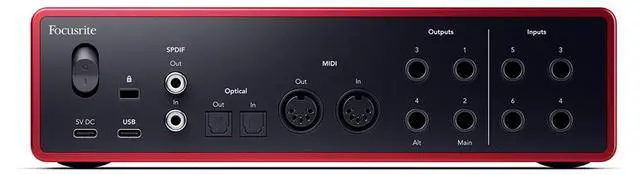 Alt view image 5 of 5 - Focusrite Scarlett 16i16 4th Gen USB Audio Interface with Software Suite