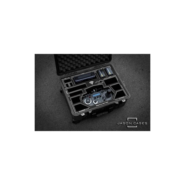 Alt view image 2 of 6 - Jason Cases Protective Case with Foam for MoVI Controller, Black Overlay