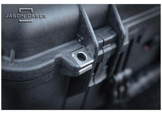 Alt view image 4 of 4 - Jason Cases Hard Case for SmallHD DP-7 OLED Monitor Kit, Red Overlay #SMDP7RE