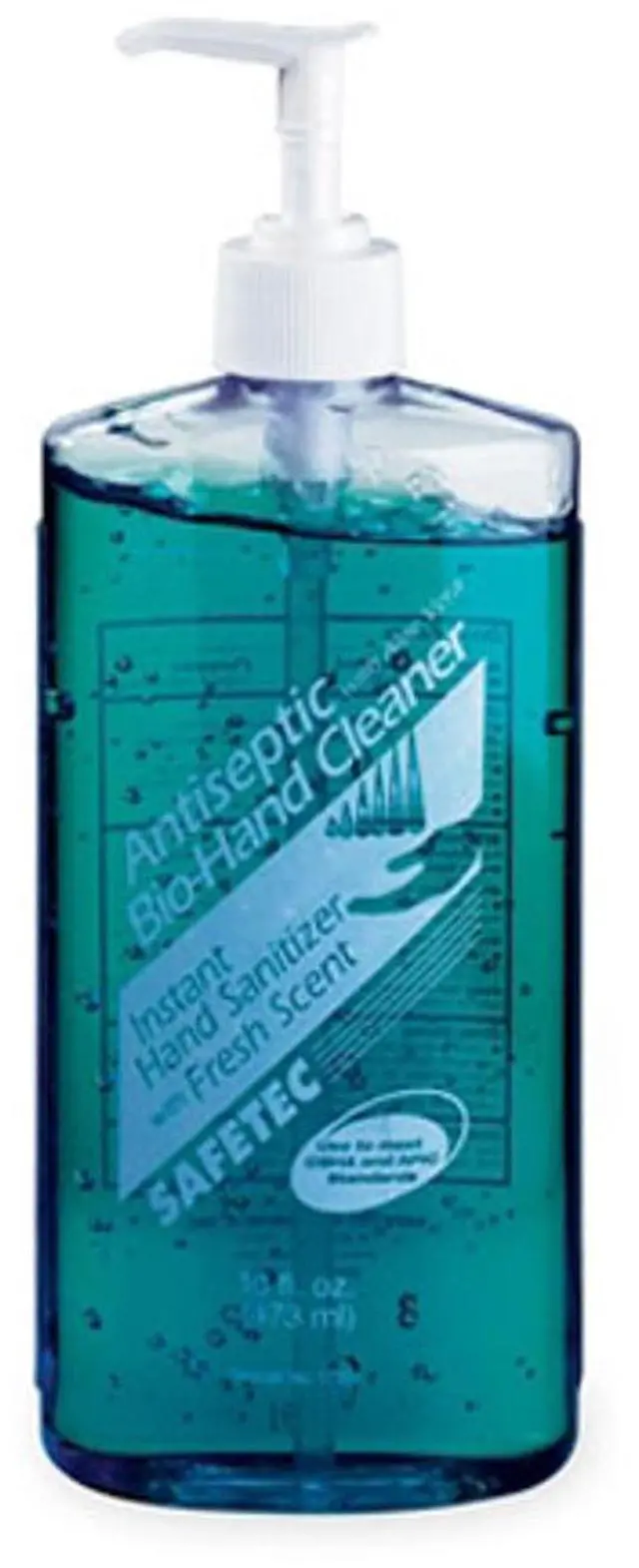 Main image of Sirchie Antiseptic Bio-Hand Cleaner Waterless Hand Sanitizer, 16 oz. Pump #ABC16