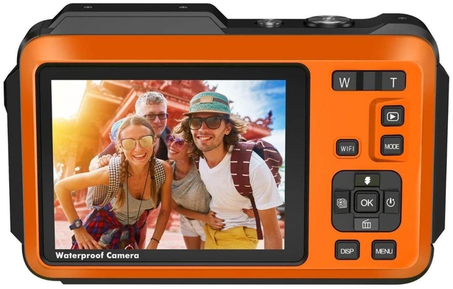Alt view image 2 of 7 - Aries SplashCam Pro Waterproof Digital Camera (Orange) #SPLASHCAM-OR