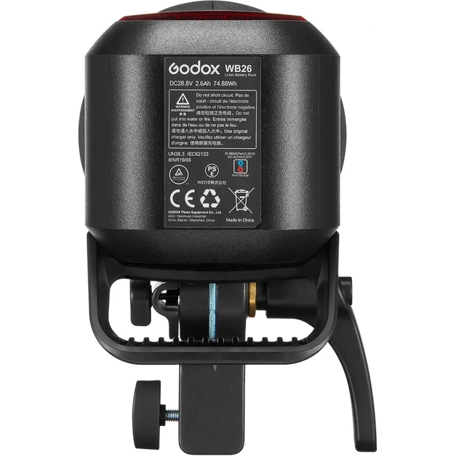 Alt view image 5 of 6 - Godox AD600Pro II All-in-One Outdoor Flash, Bundle with Softbox,Light Stand