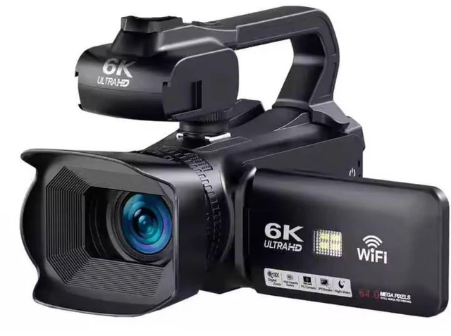 Main image of Aries CineView 6K Ultra HD Camcorder - 3" Flip Screen, WiFi, 18X Zoom #CINEVIEW