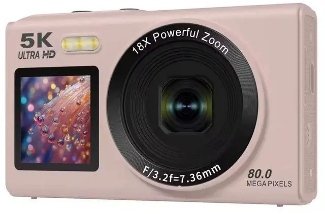Main image of Aries SnapVlog 5K WiFi Digital Camera (Pink) #SNAPVLOG-P