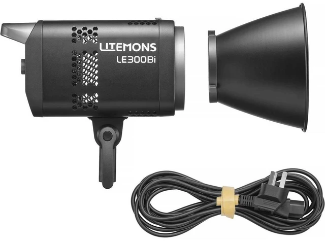 Alt view image 2 of 6 - Godox Litemons LE300Bi 320W Bi-Color LED Monolight, Black