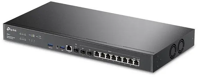 Alt view image 11 of 16 - TP-Link ER8411 | Enterprise Wired 10G VPN Router | Up to 10 WAN Ports | High Network Capacity | SPI Firewall | Omada SDN Integrated | Load Balance | Lightning Protection |