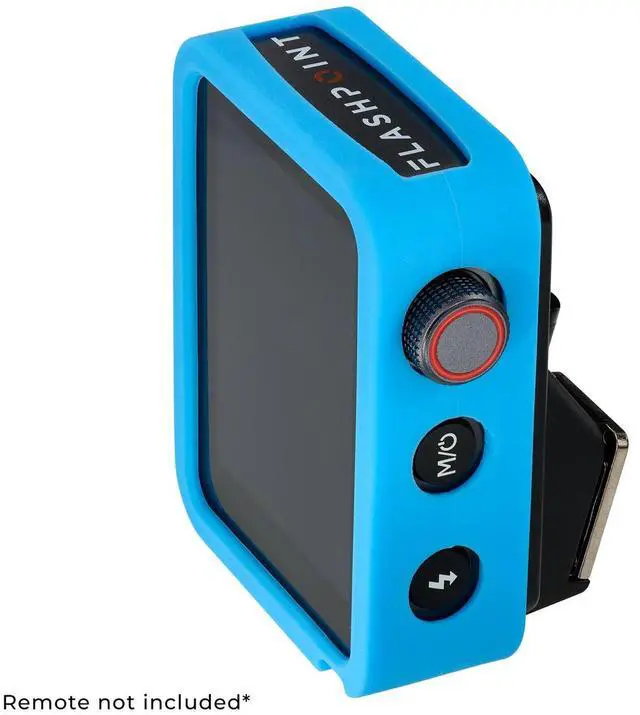Alt view image 3 of 7 - Flashpoint Bumper Guard for R2 Nano Pro Wireless Trigger (Godox X3 Pro) Blue