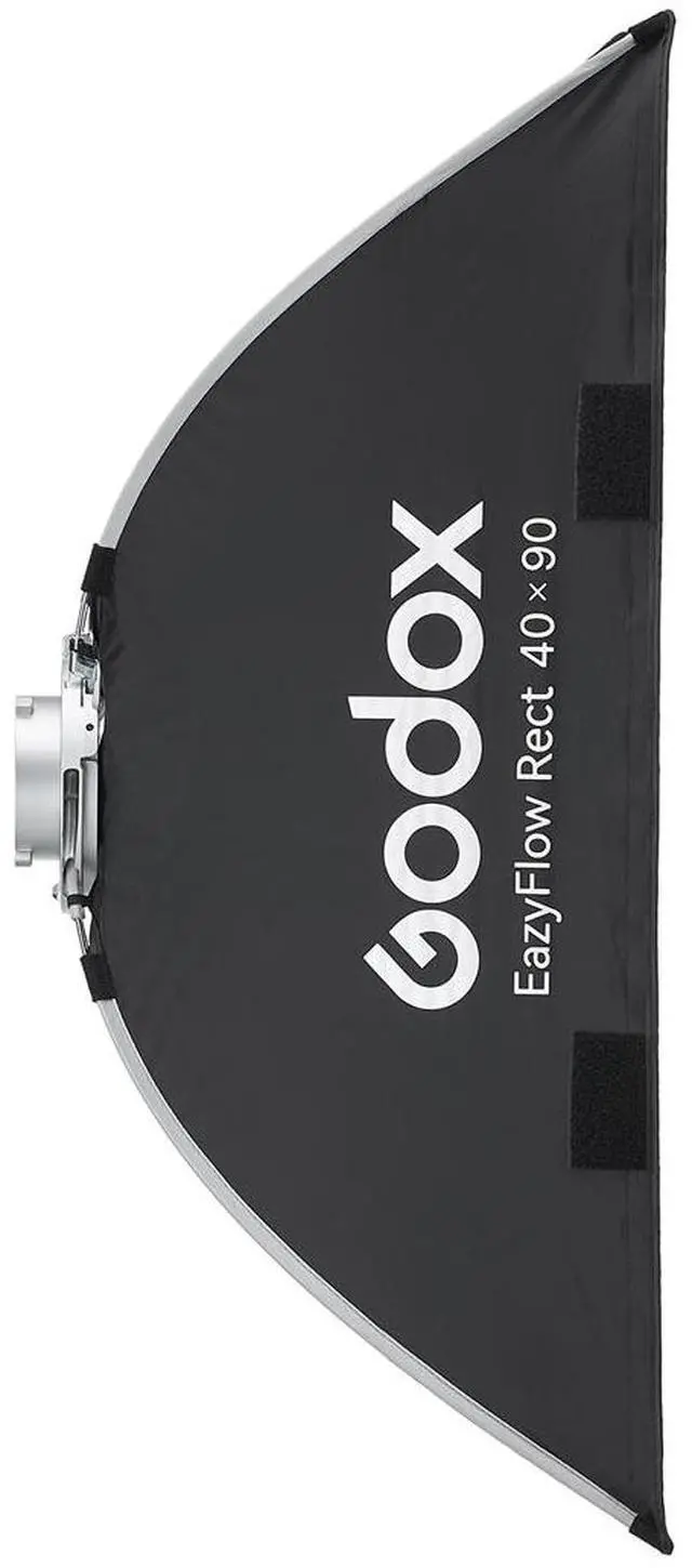 Alt view image 3 of 7 - Godox EazyFlow Foldable Bowens Mount Rectangular Softbox (15.7" 35.4")