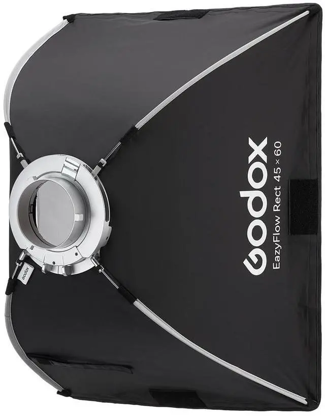 Alt view image 7 of 7 - Godox EazyFlow Foldable Bowens Mount Rectangular Softbox (17.7" x 23.6")