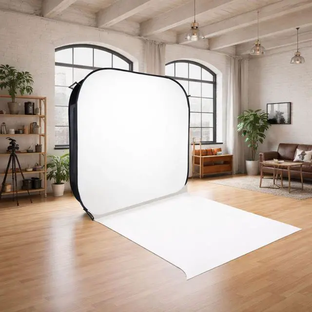 Alt view image 2 of 3 - Glow White Vinyl Train for 6x7 HiGlow Illuminated Background #GL-HG67-WT