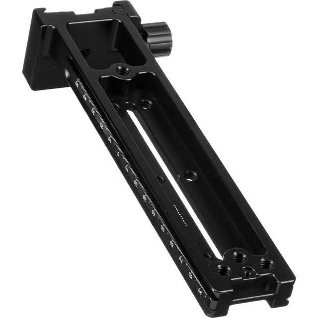 Alt view image 3 of 4 - SunwayFoto DMC-200R Vertical Rail With "On-End" Clamp for Arca-Style and RRS Clamps