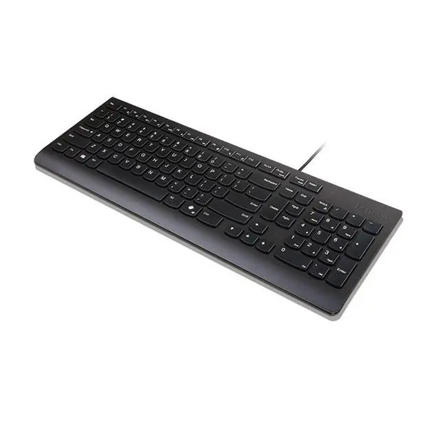 Alt view image 11 of 12 - Lenovo Essential Wired Keyboard AI - US English