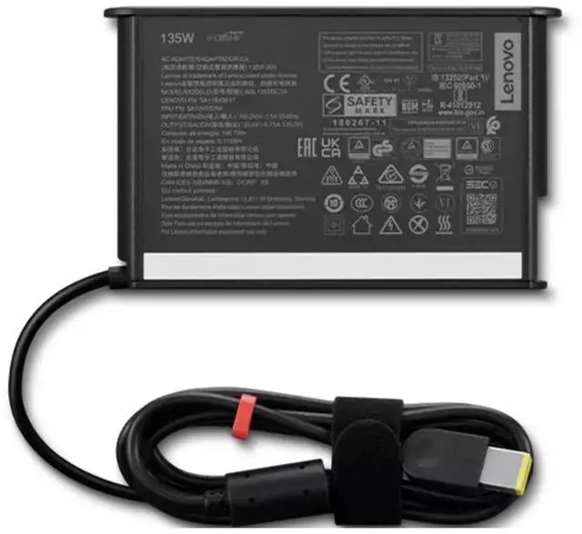 Alt view image 18 of 19 - Lenovo ThinkCentre 135W AC Adapter (ST)-US