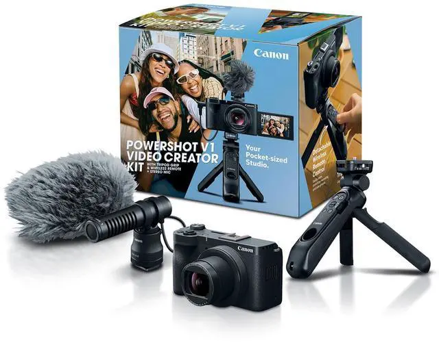 Main image of Canon PowerShot V1 Video Creator Kit #6390C029