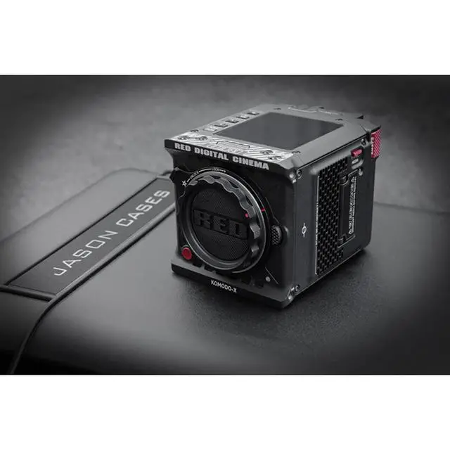 Alt view image 2 of 7 - Jason Cases Waterproof Wheeled Hard Case w/Foam for RED KOMODO-X Camera, Black