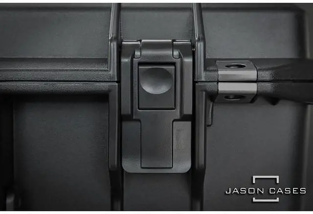 Alt view image 7 of 7 - Jason Cases Waterproof Wheeled Hard Case w/Foam for RED KOMODO-X Camera, Black