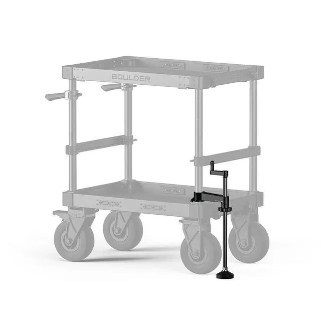 Alt view image 2 of 2 - Tilta Support Leg for Boulder Camera Cart, Pair, Black #TC-SL-P-B