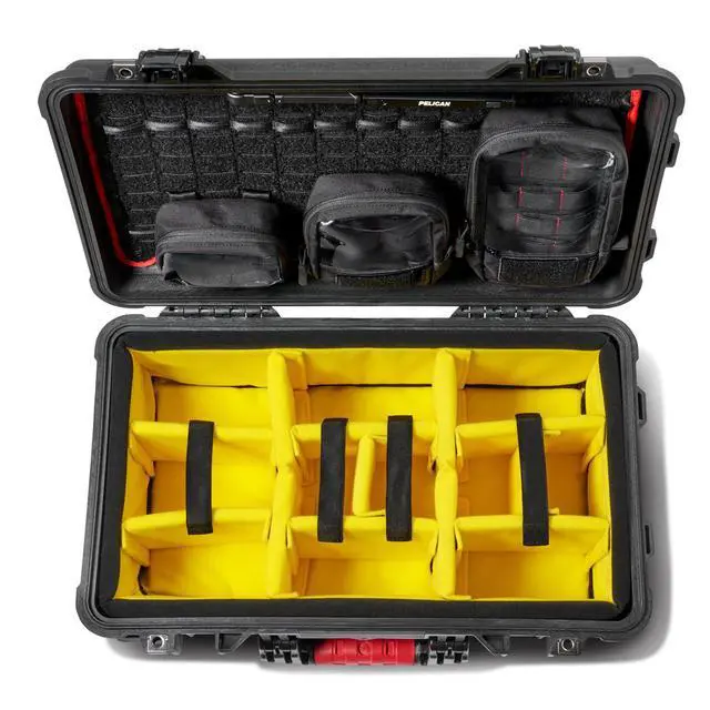 Alt view image 6 of 7 - Pelican 1510 Waterproof Wheeled Studio Hard Case #015100-0340-110