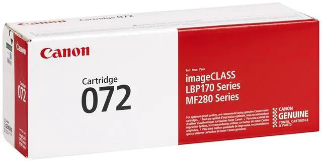 Alt view image 5 of 6 - Canon Genuine 072 Black Toner Cartridge Compatible with MF280 Series and LBP172dw