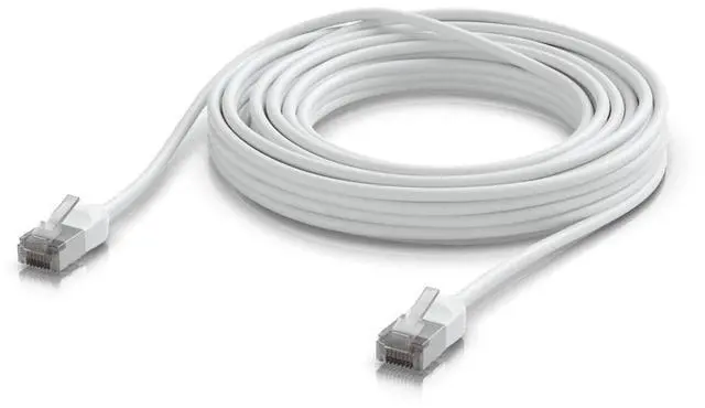 Main image of Ubiquiti Networks 26.2' UniFi Shielded Cat6A Premium Outdoor Patch Cable, White