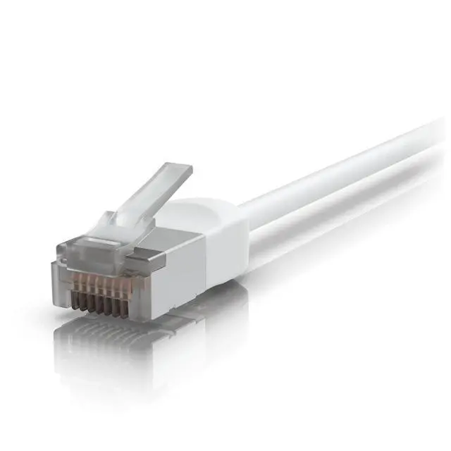 Alt view image 4 of 4 - Ubiquiti Networks 26.2' UniFi Shielded Cat6A Premium Outdoor Patch Cable, White