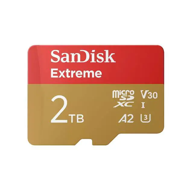 Alt view image 2 of 2 - Sandisk Extreme microSD card UHS-I 2TB MicroSD 245MB/s( #SDSQXH9-2T00-GN6MA A
