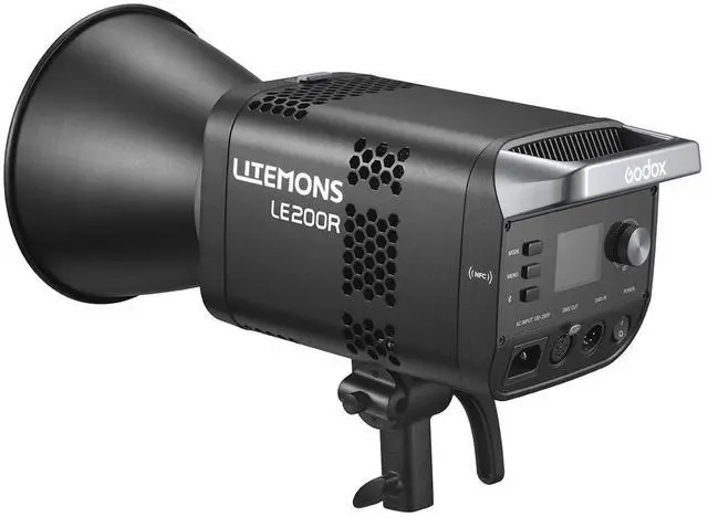 Alt view image 4 of 7 - Godox Litemons LE200R 230W RGB LED Monolight #LE200R BLACK