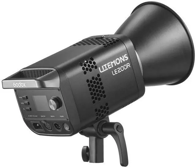 Alt view image 5 of 7 - Godox Litemons LE200R 230W RGB LED Monolight #LE200R BLACK